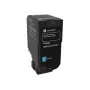 Lexmark 74C2HC0 Cartuccia di toner restituibile, ciano, alta resa, 12000 pagine