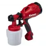 Einhell TC-SY 400 P 4260005 sistema di verniciatura a spruzzo, 400 W, serbatoio da 0,8 l, rosso/nero