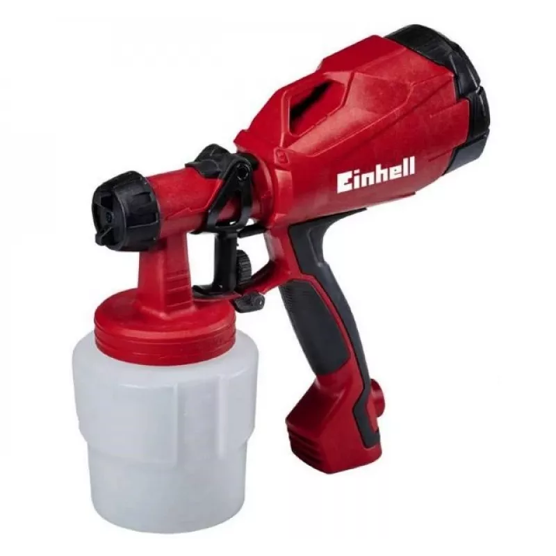 Einhell TC-SY 400 P 4260005 sistema di verniciatura a spruzzo, 400 W, serbatoio da 0,8 l, rosso/nero