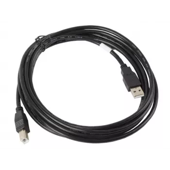 Cavo USB Lanberg CA-USBA-10CC-0030-BK 3 m USB 2.0 USB B nero (CA-USBA-10CC-0030-BK)