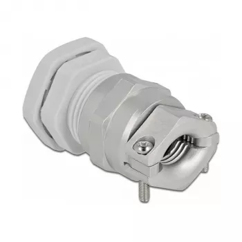 Pressacavo DeLOCK 60358 grigio metallo plastica