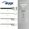 Akyga AK-S1-300 Alimentatore SFX da 300 W, PFC passivo, ventola da 80 mm, nero