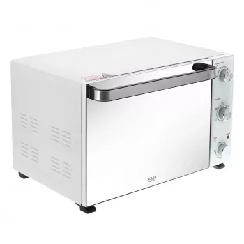 Forno elettrico da tavolo Adler AD 6027, capacità 48 L, 1800 W, bianco