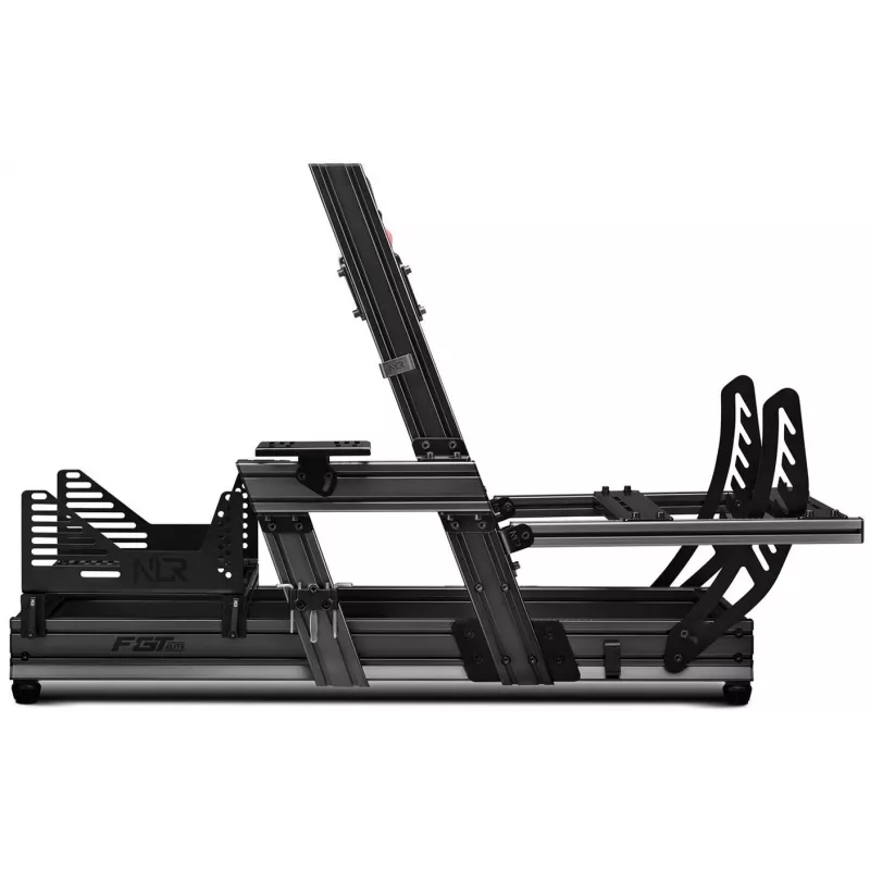 Next Level Racing – Cockpit simulatore F-GT Elite Formula & GT profilo in alluminio – versione con montaggio laterale e frontale (396039)