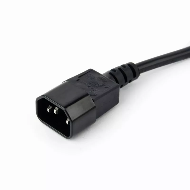 Gembird EG-PSU3-01 Prolunga di alimentazione 0,6 m 3 uscite AC per interni nero