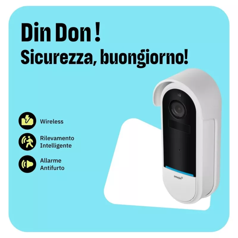 Telecamera di sicurezza IP omajin by Netatmo OWC-01-EU Wi-Fi 4