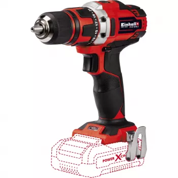 Einhell TE-CD 18/40 Li-Solo 1500 giri/min mandrino autoserrante 1,1 kg nero, rosso