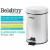 Pattumiera a pedale Beldray LA038098SSAFEU7 3 litri soft-close acciaio inox
