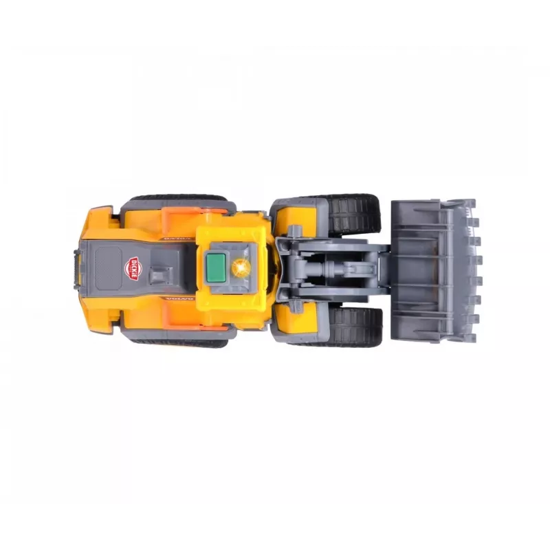 Dickie Toys Volvo pala gommata con luci e suoni (203723006)