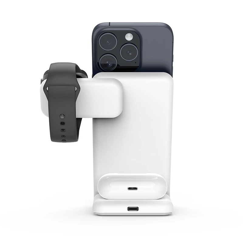 Caricabatterie wireless 3-in-1 MagSafe per iPhone, Apple Watch e AirPods Crong
