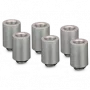 Thermal Grizzly DeltaMate Raccordo di prolunga MF28, nichel opaco, confezione da 6 (TG-DM-FIT-6208)