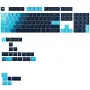 Keycaps GLORIOUS GPBT Gradient Celestial Ice – layout ANSI, set keycap PBT sublimazione