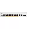 CISCO Catalyst 1200 Switch 8 porte / PoE+ con budget di potenza 120W / 2 uplink 1G SFP (C1200-8FP-2G)