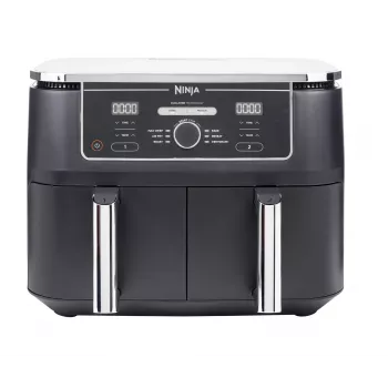 Ninja AF400EU friggitrice ad aria doppia 9,5 L stand-alone 2470 W friggitrice ad aria nera