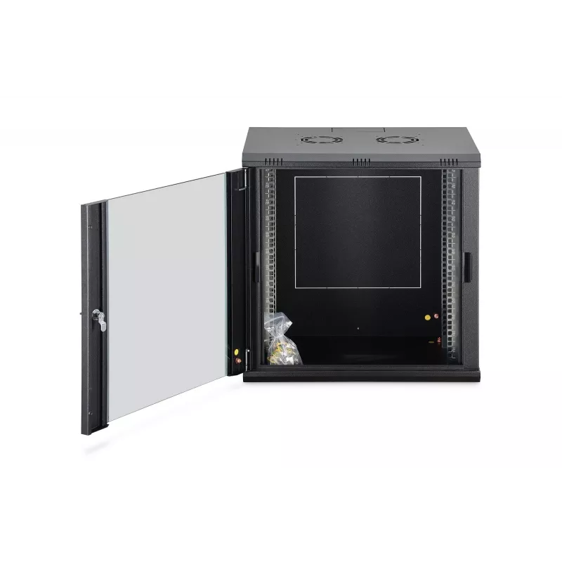 Armadio da parete DIGITUS Dynamic-N 12U, 600x450 mm (LxP), IP20, serratura a chiave, smontato