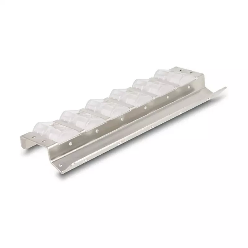 DeLOCK 67040 Supporto Keystone a 12 porte, inclinabile, per rack da 10" o 19" e montaggio a parete