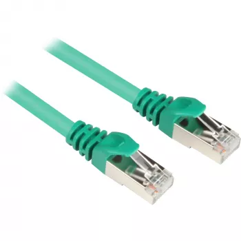 Cavo patch RJ45 connettore maschio > connettore maschio RJ45 CAT.6 S/FTP (verde, 1,5 metri)