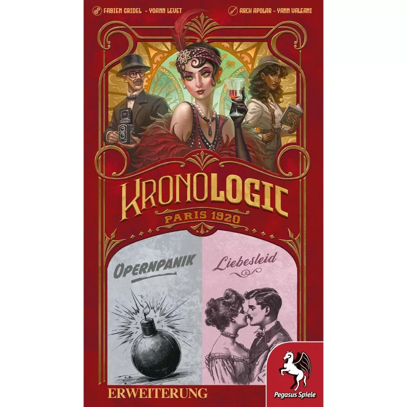 Kronologic - Paris1920: Liebesleid & Opernpanik, espansione gioco da tavolo