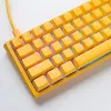 Tastiera gaming Ducky One 3 Yellow RGB LED MX-Clear US