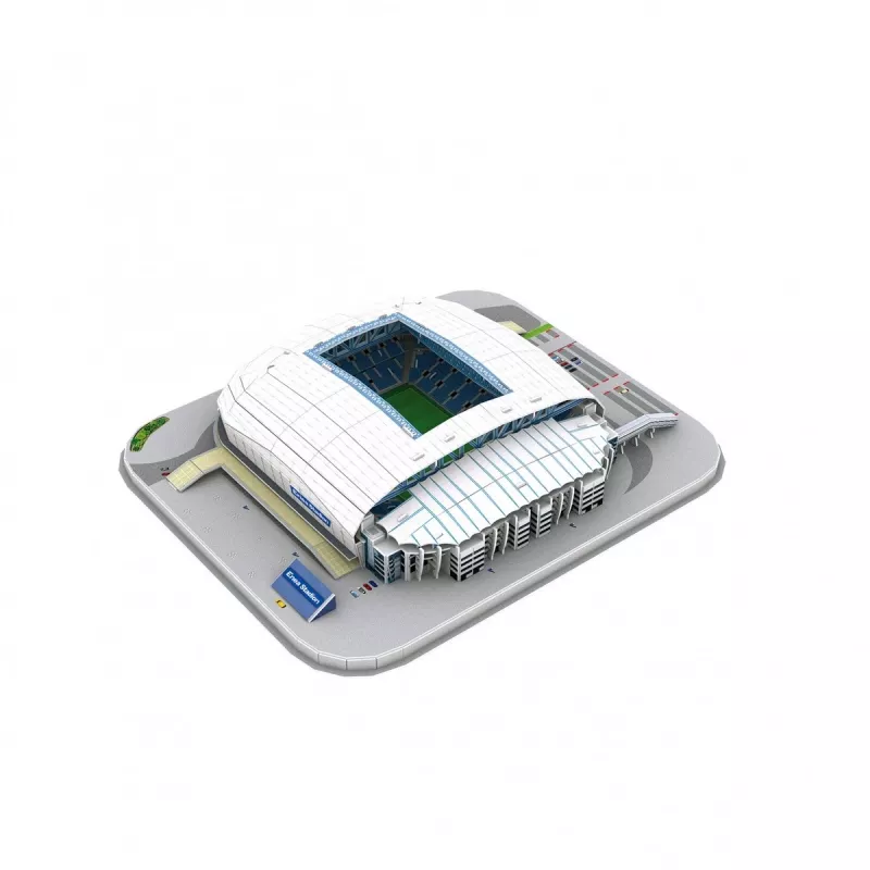 Puzzle 3D cubicfun modello stadio Lech-Poznan – riproduzione stadio in scala da assemblare, componenti in cartone, numero modello 306-20257