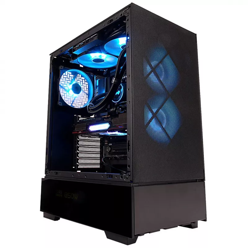 InWin Modfree Base Big-Tower Tempered Glass - Nero