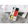 iKins Mondrian custodia per iPhone XS/X, bianca, K1624H
