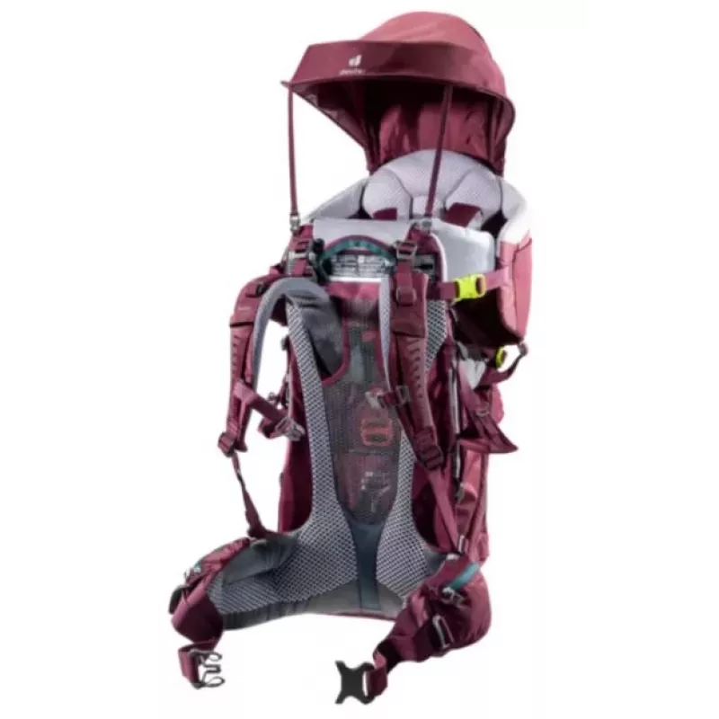 Zaino porta-bebè Deuter Kid Comfort poliammide rosso