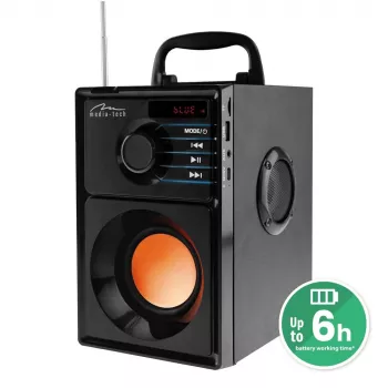 Media-Tech BOOMBOX BT 15 W diffusore stereo portatile nero
