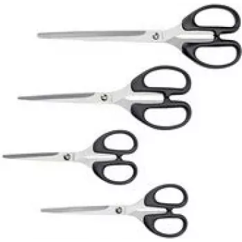 MAUL 7660890 forbici da ufficio e bricolage taglio dritto nero (76608-90)