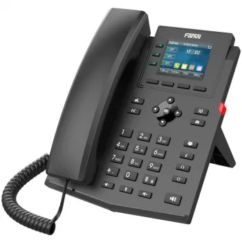 Telefono IP Fanvil X303W nero