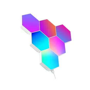 Pannello LED RGB da incasso TRACER Smart Hexagon Tracer 47256 Ambience TRAOSW47256
