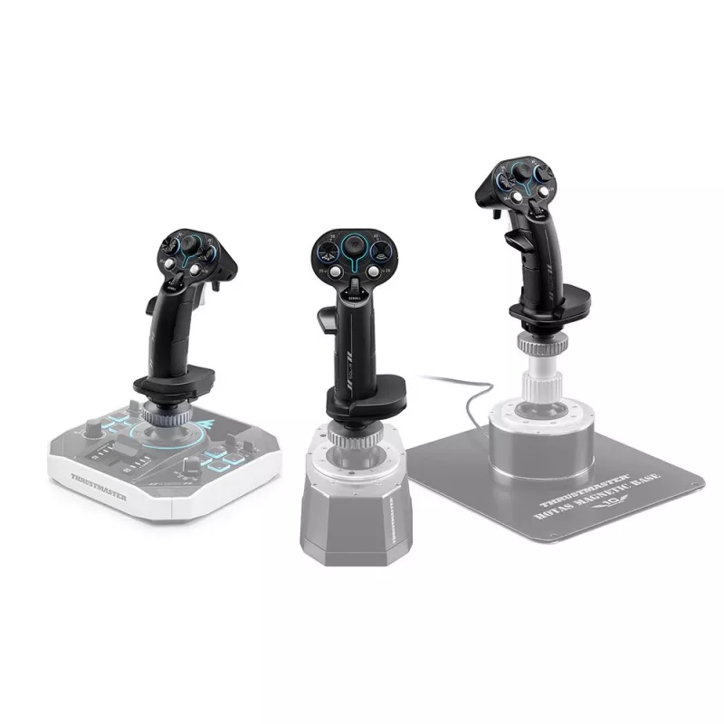 Impugnatura aggiuntiva per flightstick Thrustmaster Sol-R 3 AVA, nero, USB Type-C, analogico/digitale, PC, 75×115×200 mm