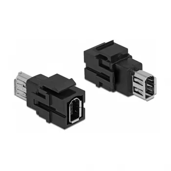 Modulo Keystone DELOCK 86852 femmina piatto, nero