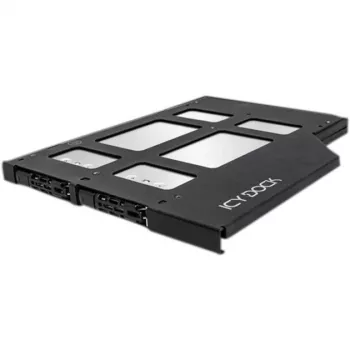 ICY DOCK - ToughArmor MB852M2PO-B - 2x SSD M.2 NVMe PCIe 4.0 a 2x OCuLink telaio estraibile ultra slim