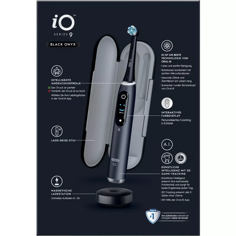 Oral-B iO Series 9 Luxe Edition spazzolino nero onyx