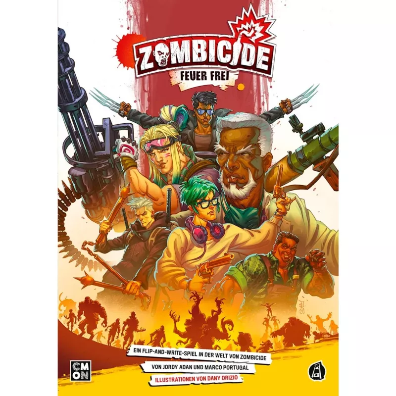 Zombicide Feuer Frei gioco per famiglie