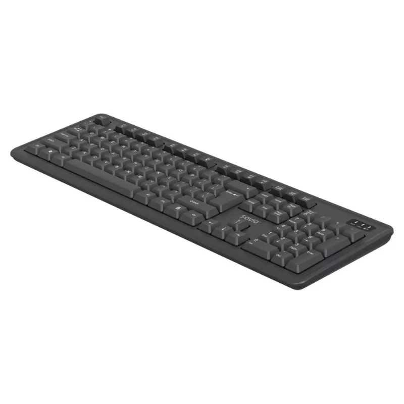 Savio KB-04 tastiera ufficio/casa USB QWERTY UK International nero