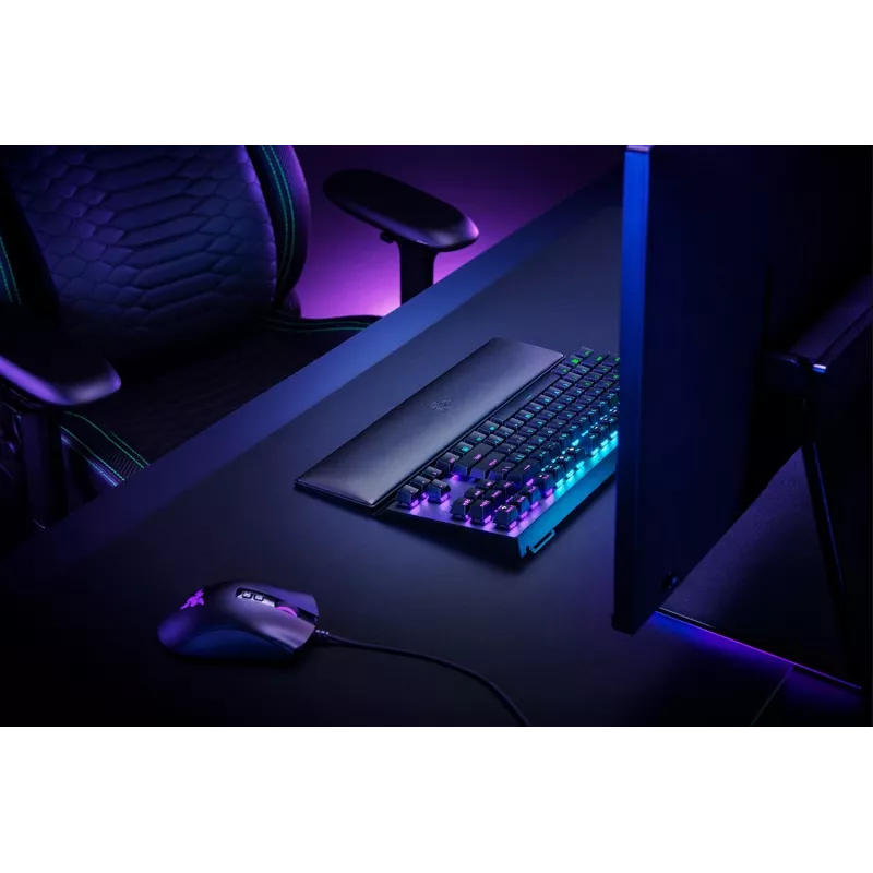 Poggiapolsi Razer RC21-01710100-R3M1 — similpelle, memory foam, 356 mm × 8,9 mm, nero