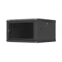 Armadio a parete 19 inch 6U 600x600 nero