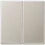 JUNG ES 2995 - acciaio inox - 505 U - 509 U - 505 TU - 509 TU - 535 U - 539 U - 532-4 U - IP44