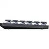 Logitech MX Mechanical Mini 920-010782 tastiera wireless retroilluminata, switch a click, RF wireless + Bluetooth LE, QWERTY US International, grafite