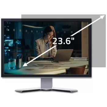 Filtro privacy per display Qoltec 51058 59,9 cm (23,6 pollici) monitor