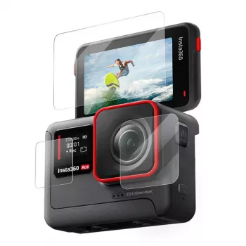 Pellicola protettiva in vetro temperato Telesin S6-FLM-02-TIS per Insta360 Ace Pro Ace — modello S6-FLM-02-TIS