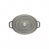 Cocotte ovale in ghisa Staub 29 cm, grigio grafite
