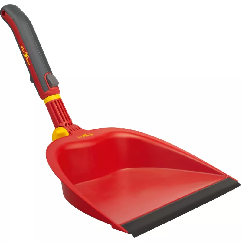 Paletta WOLF-Garten BK-M 25 cm rosso/grigio — paletta da giardino per esterni, compatta larga 25 cm