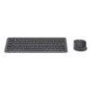 Set tastiera e mouse multi-device nero grigio