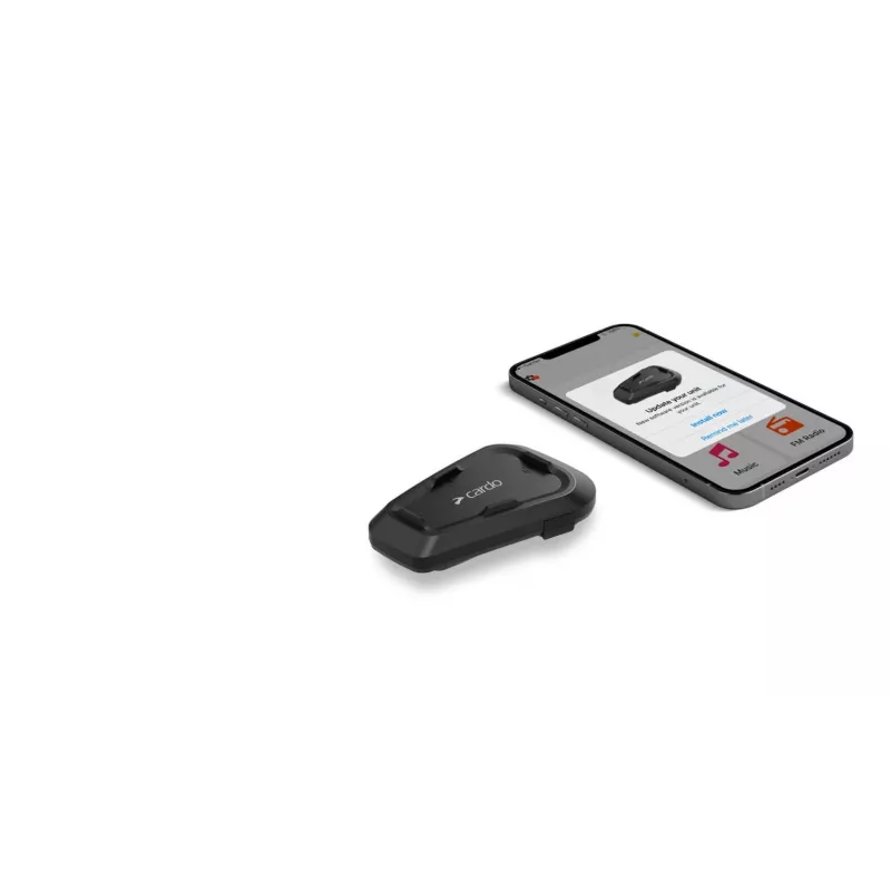 Cardo Spirit HD interfono moto 2 canali 600 m nero