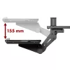 Supporto da scrivania per tastiera Maclean, regolabile, max 5 kg, nero, MC-156 B