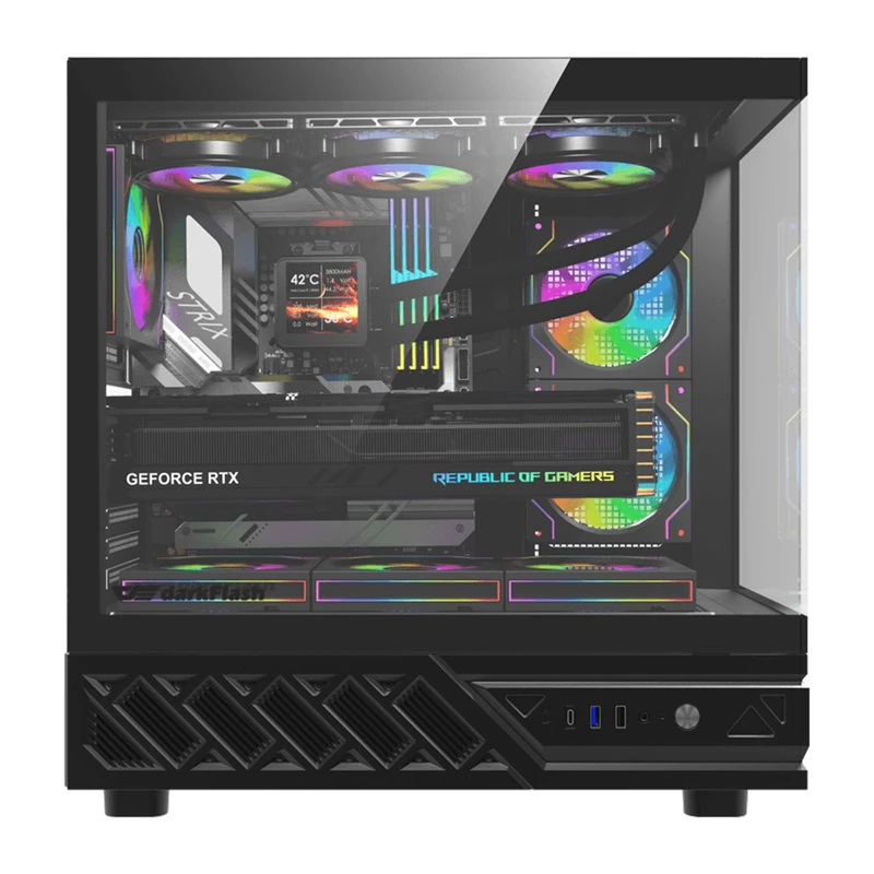 Case per computer DarkFlash DS950 (nero) – compatibile Midi-Tower ATX