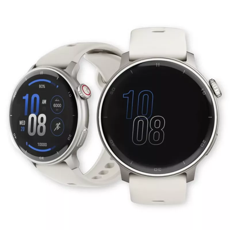 Smartwatch Stelio Activ GPS 46 mm argento STSWA101SR, GPS, cassa da 46 mm